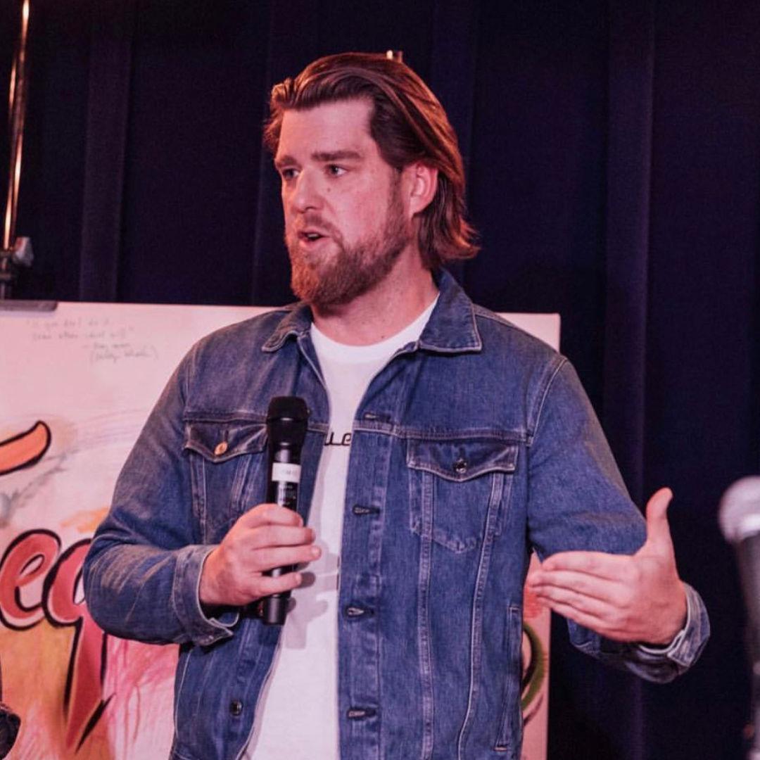 Chris Davis, Co-Founder and Executive Director speaking at Frequency