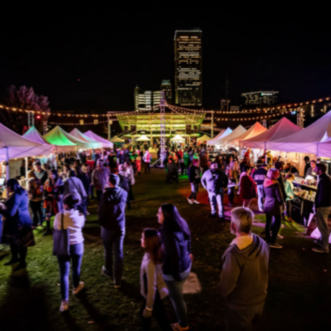 Locals at Art After Dark