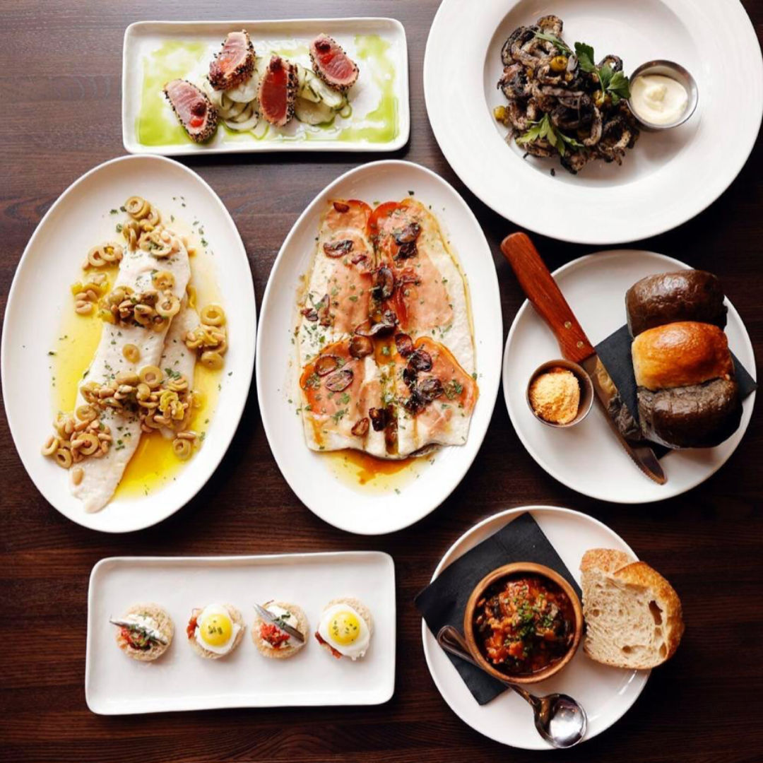 various dishes at Restaurant Basque