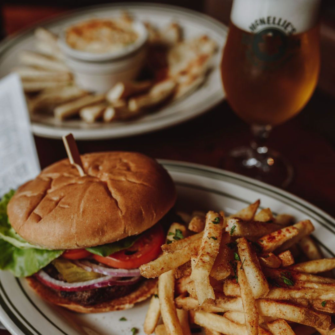 The Original McNellie’s Charburger and James E. McNellie's