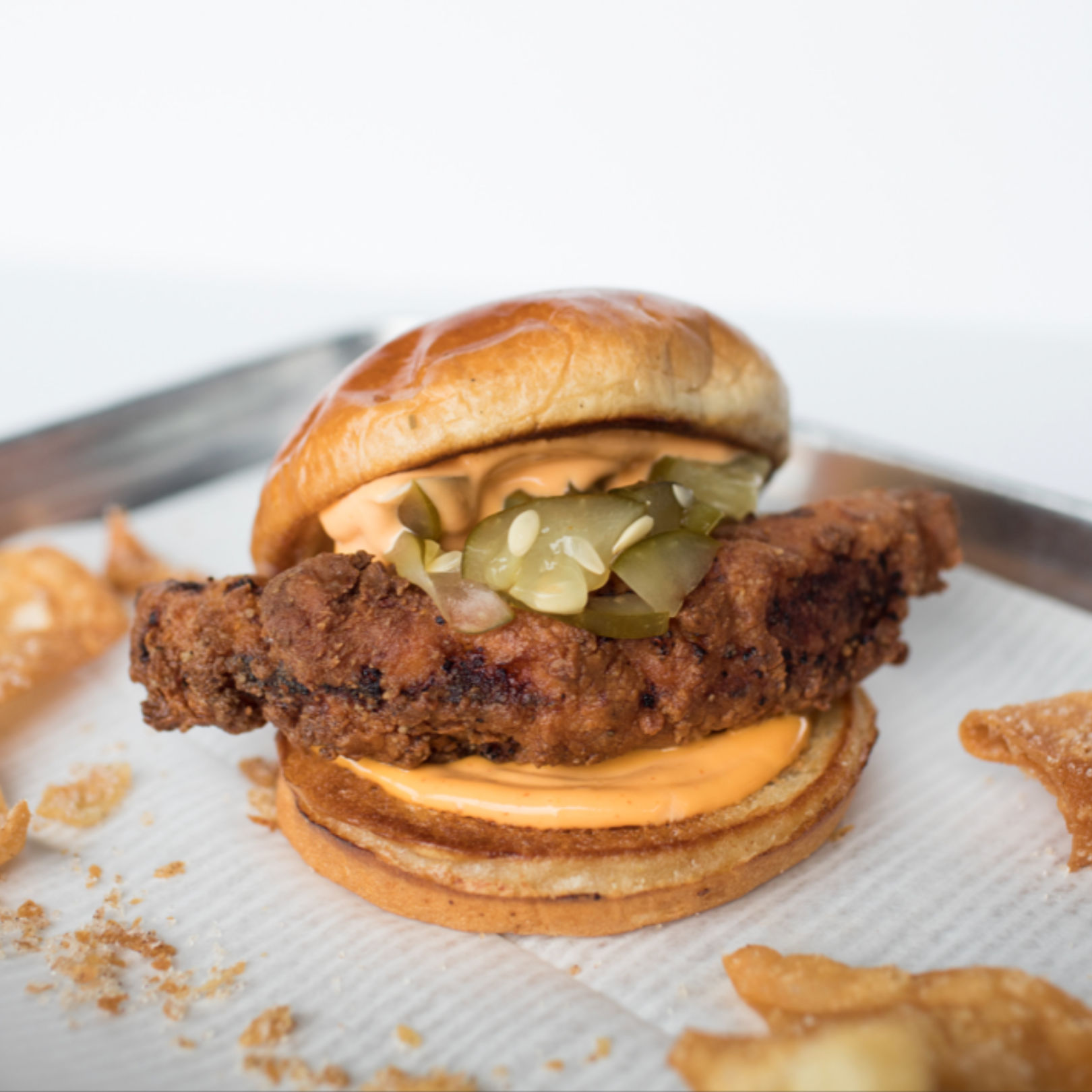 Fried Chicken Brioche