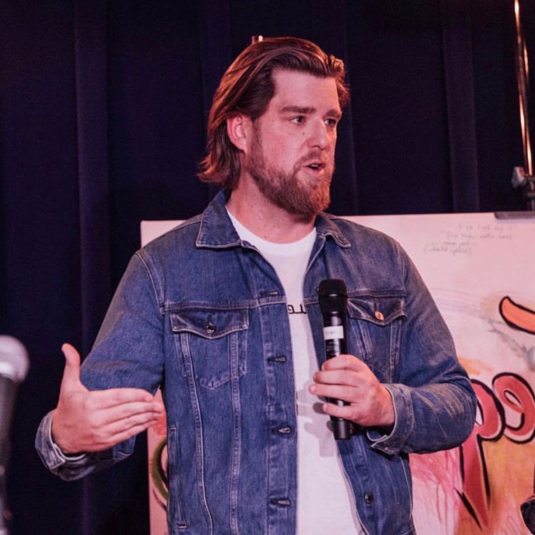 Chris Davis, Co-Founder and Executive Director speaking at Frequency